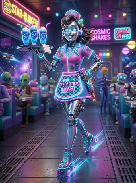 Roxy Cyborg Servitør